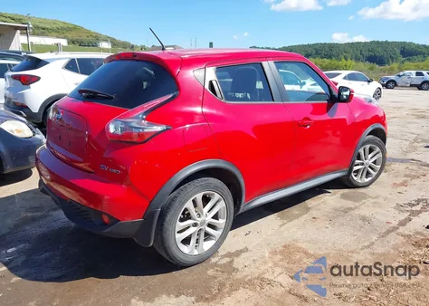 2015 Nissan Juke Sv из США, поврежденный, VIN JN8AF5MV1FT559235